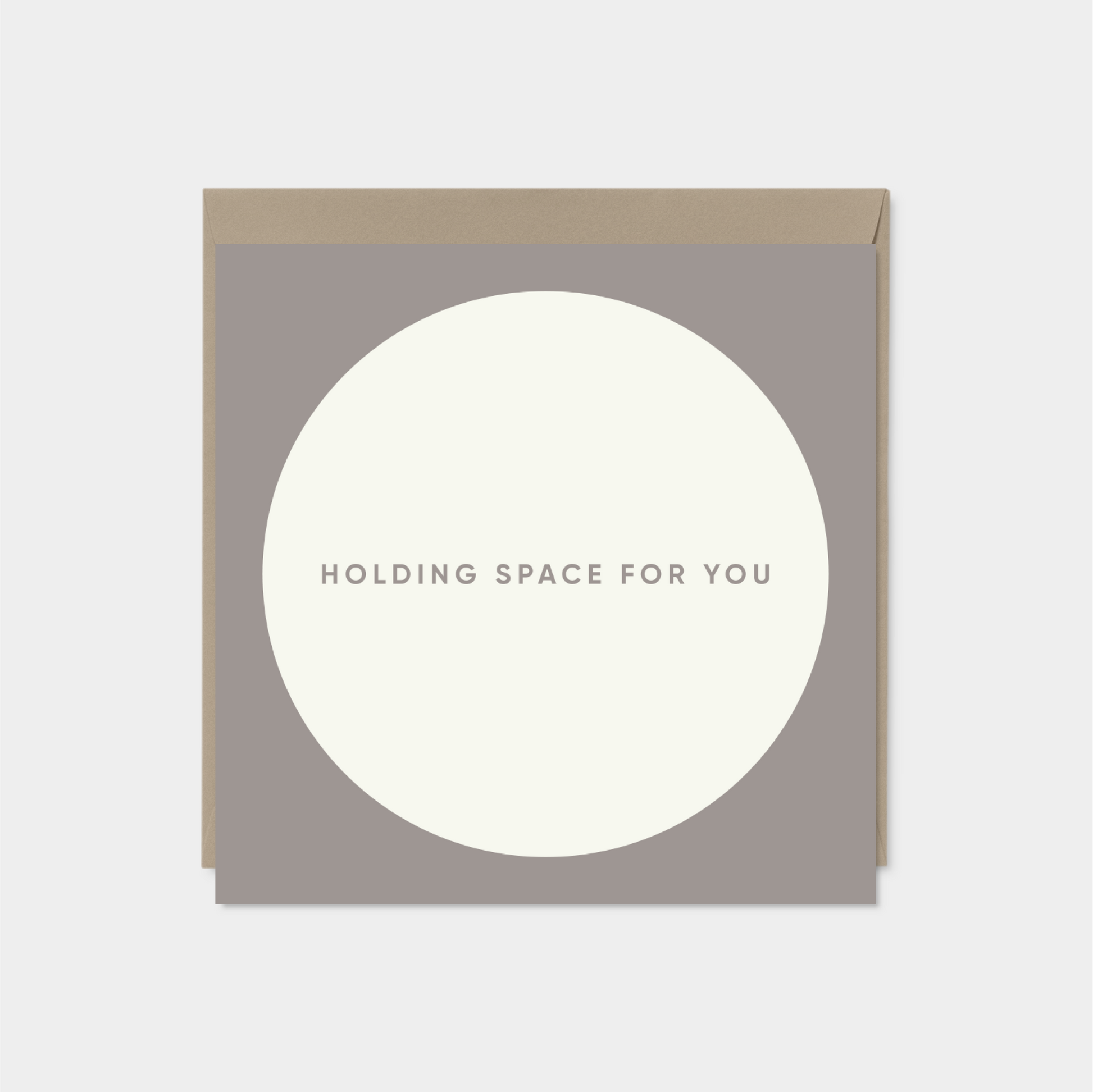 "Holding Space For You" Square Card XI