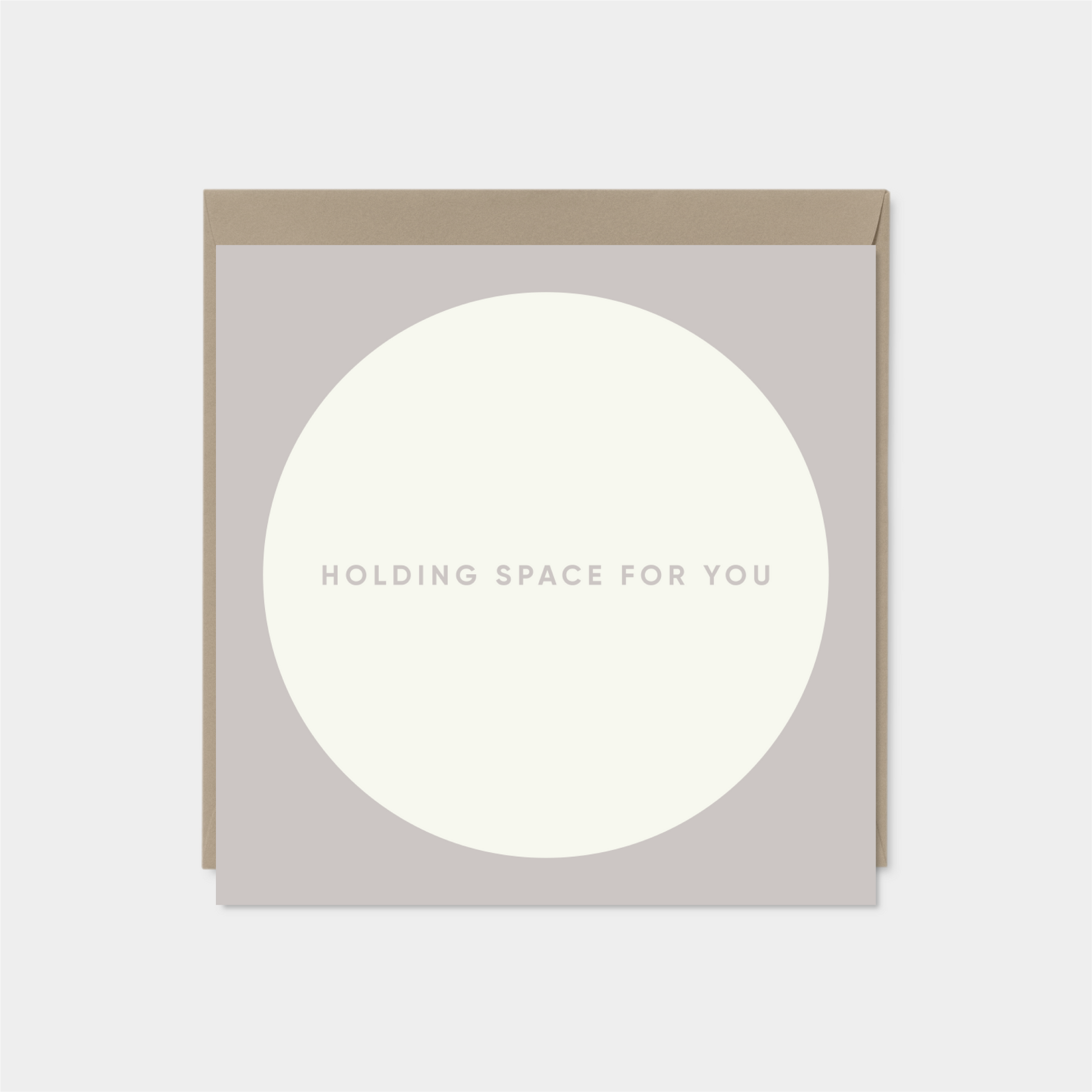 "Holding Space For You" Square Card