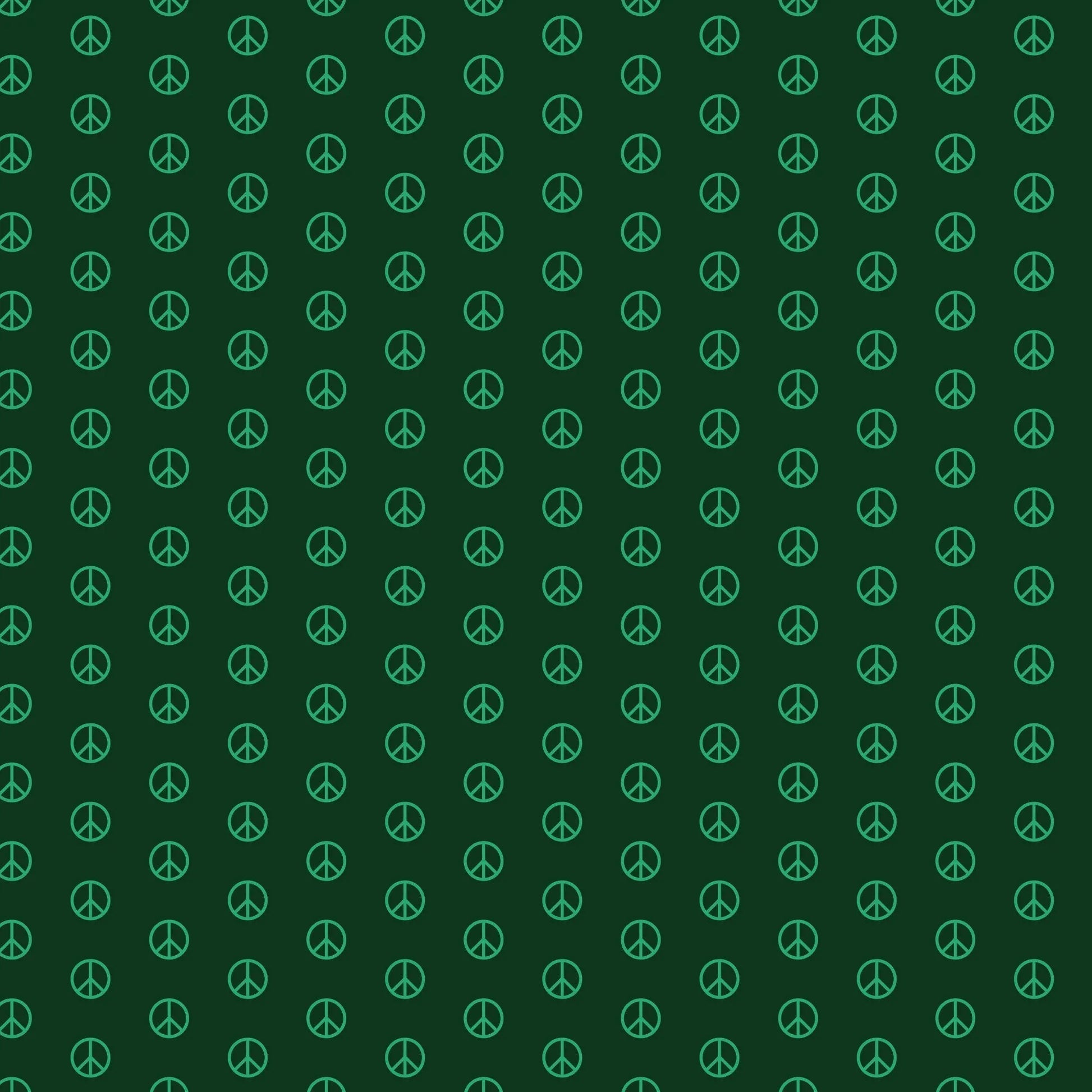 Holiday Peace Sign Wrapping Paper