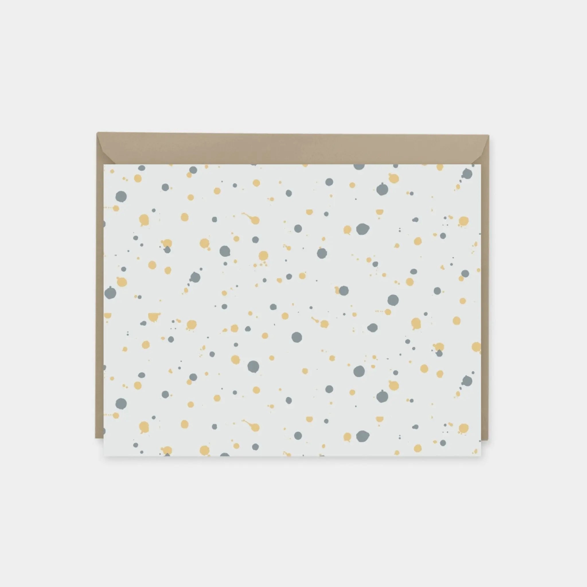 India Ink Splot Cards V – The Design Craft