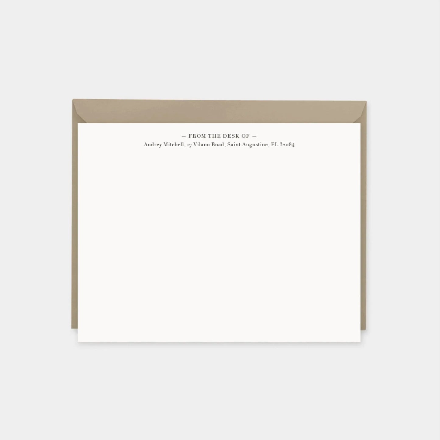 Ink Splot Dusty Blue Note Cards