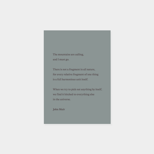 John Muir Card II