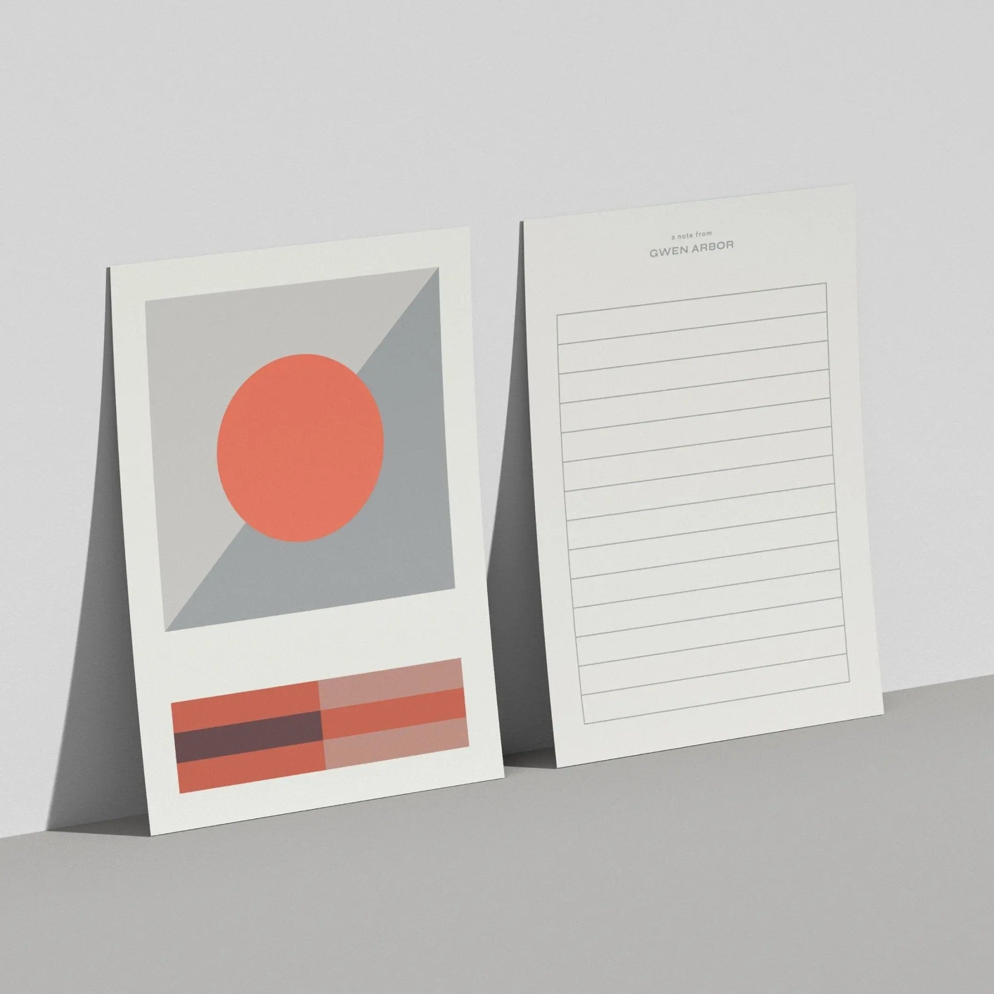 Jumbo Oversized Art Card IX