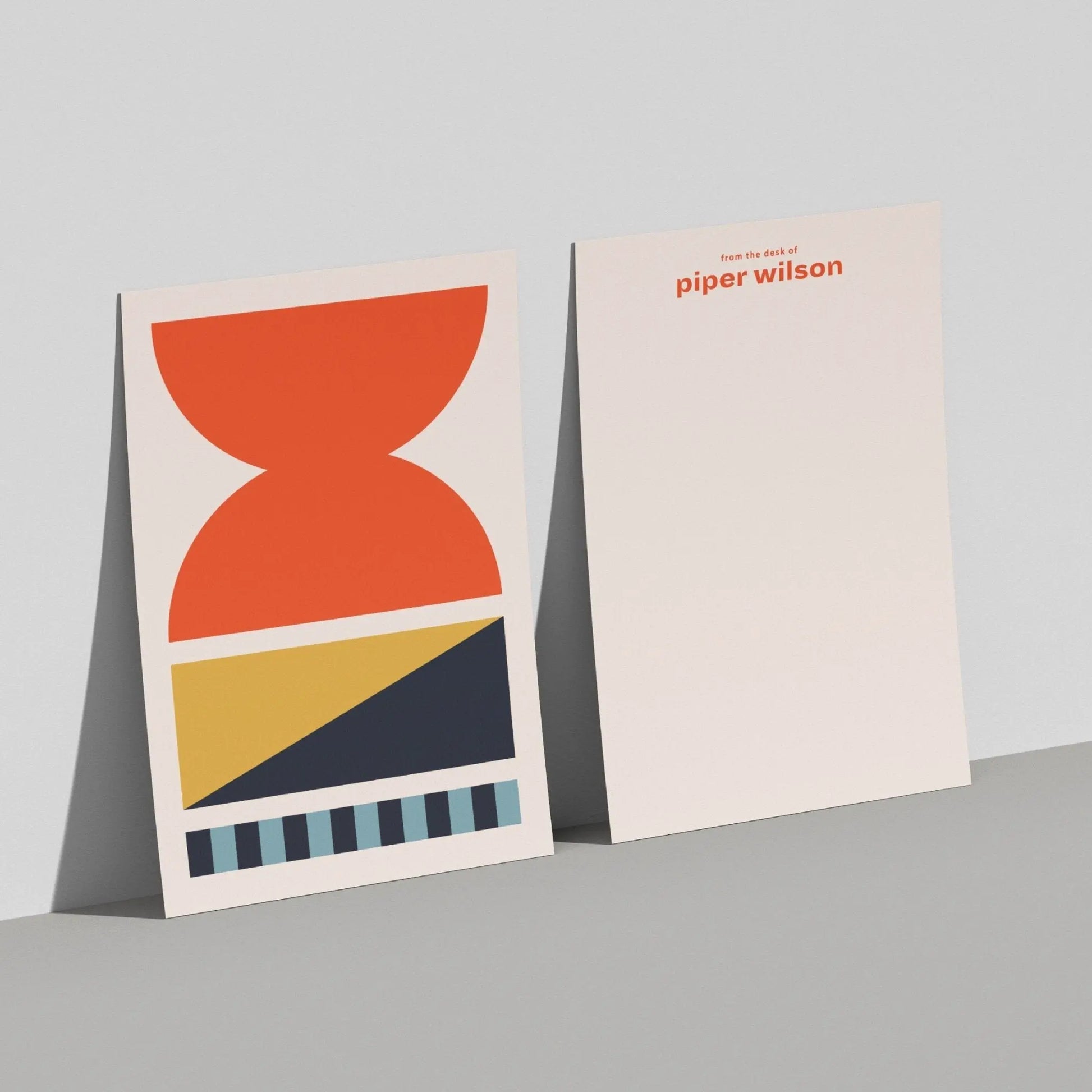 Jumbo Oversized Art Card VI