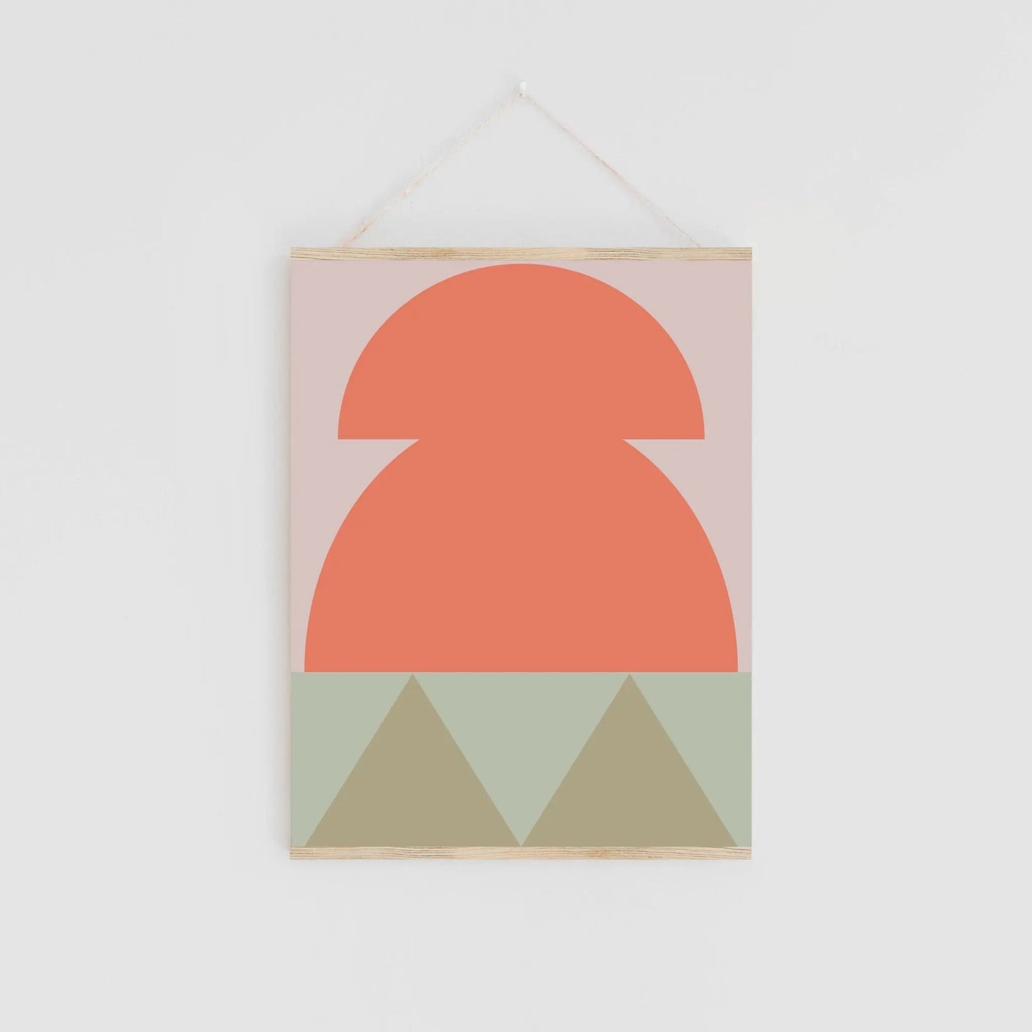 Jumbo Oversized Art Card VII