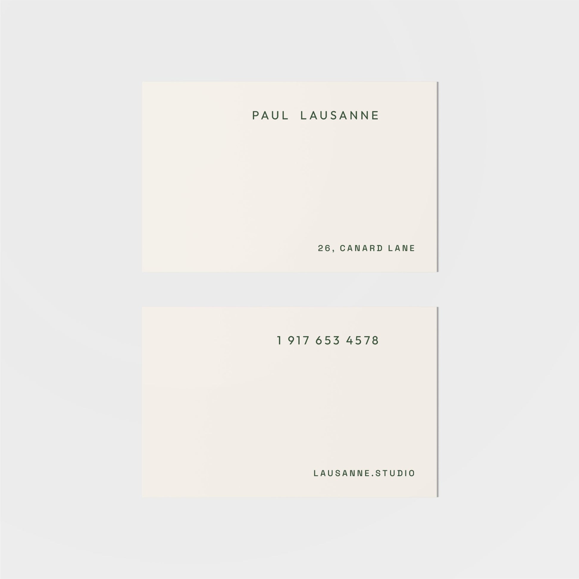 Lausanne Calling Card VI