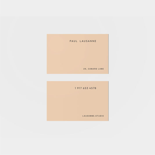 Lausanne Calling Card