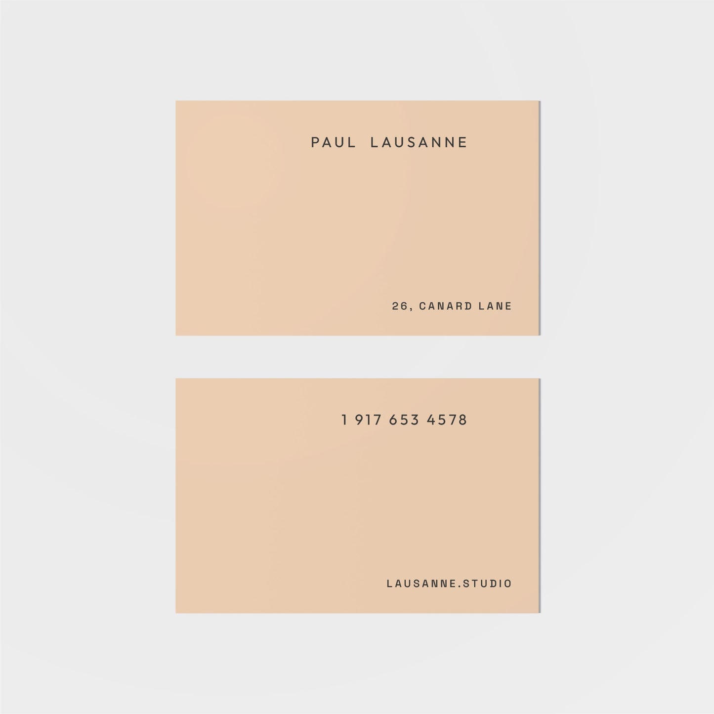 Lausanne Calling Card