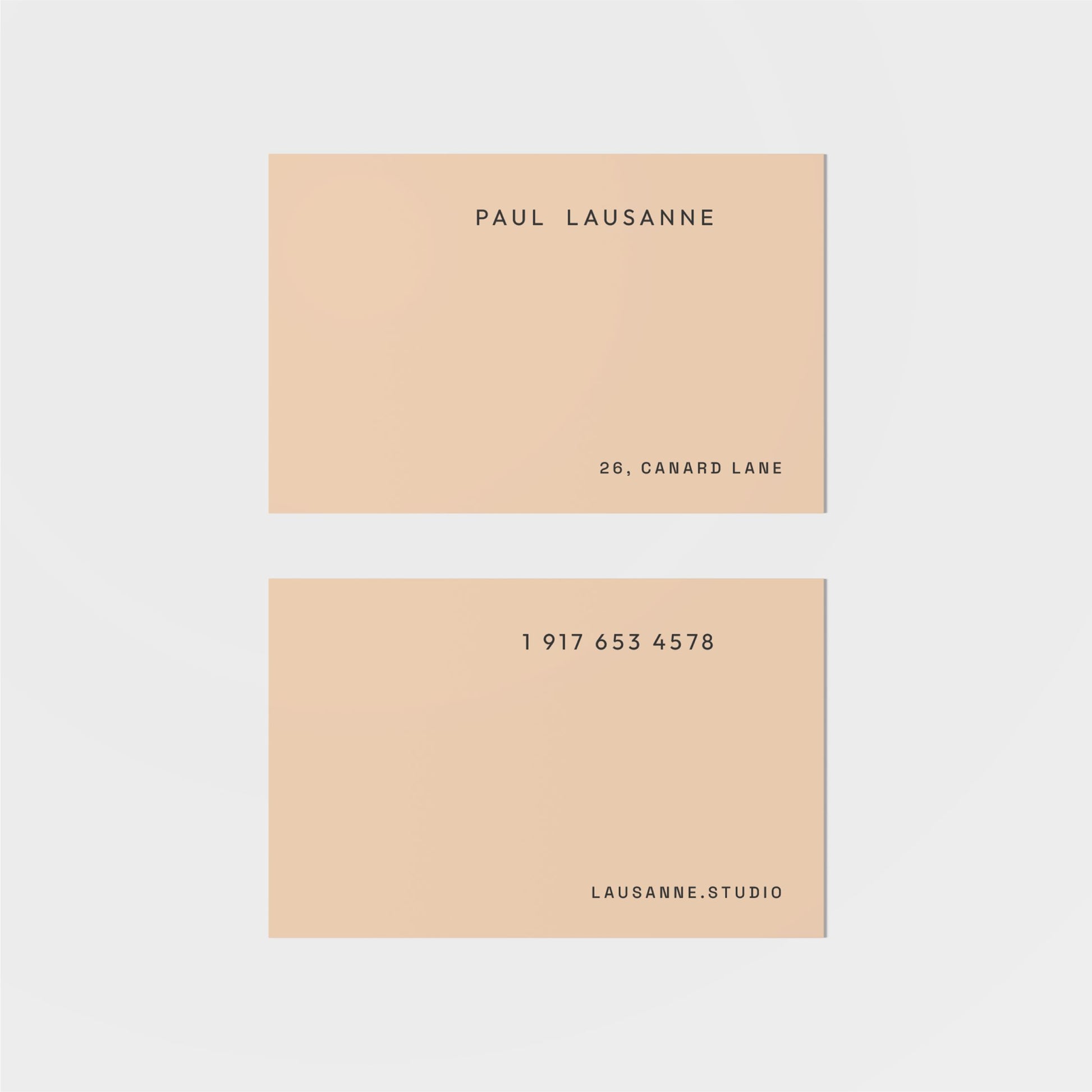 Lausanne Calling Card