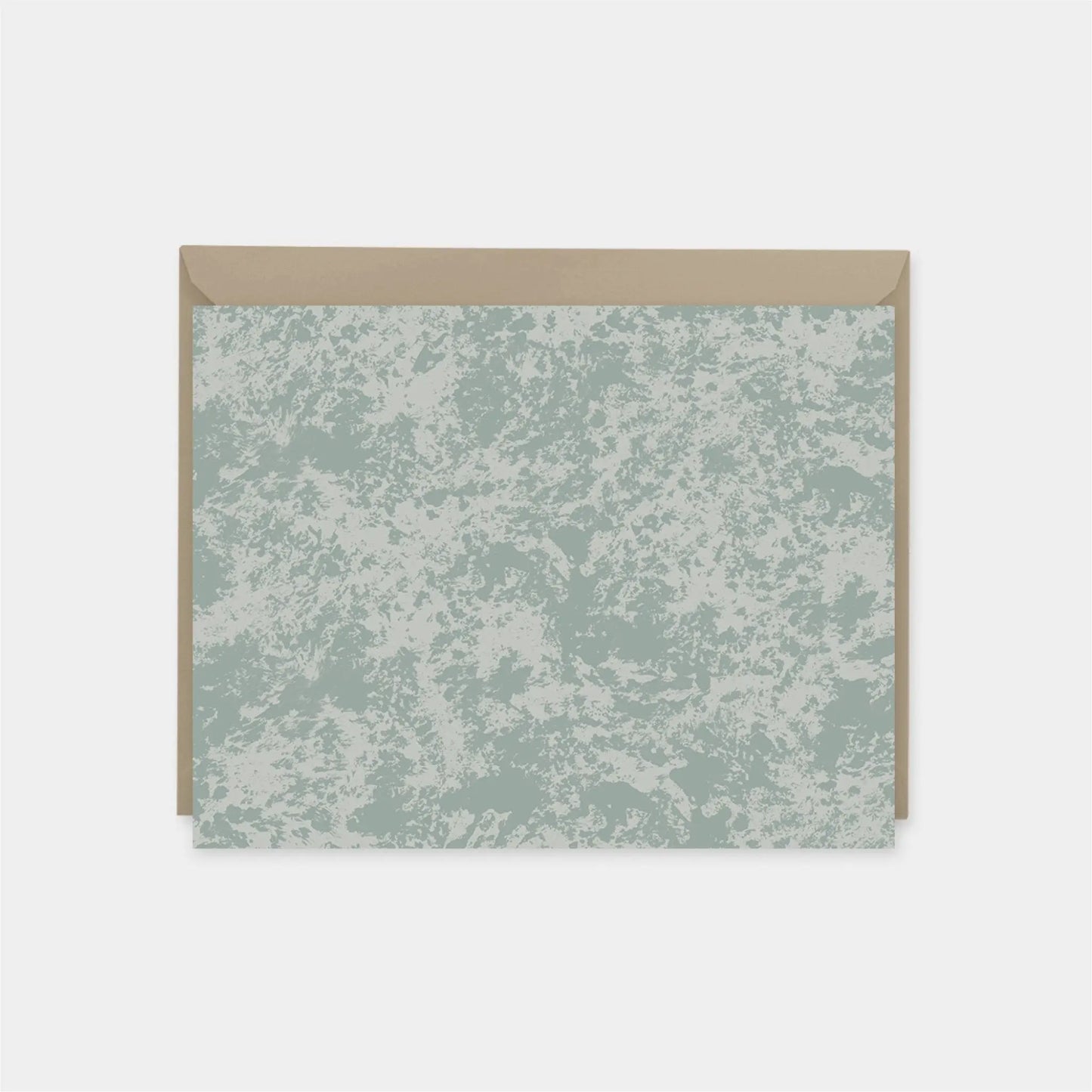 Lichen Green Painted Note Card