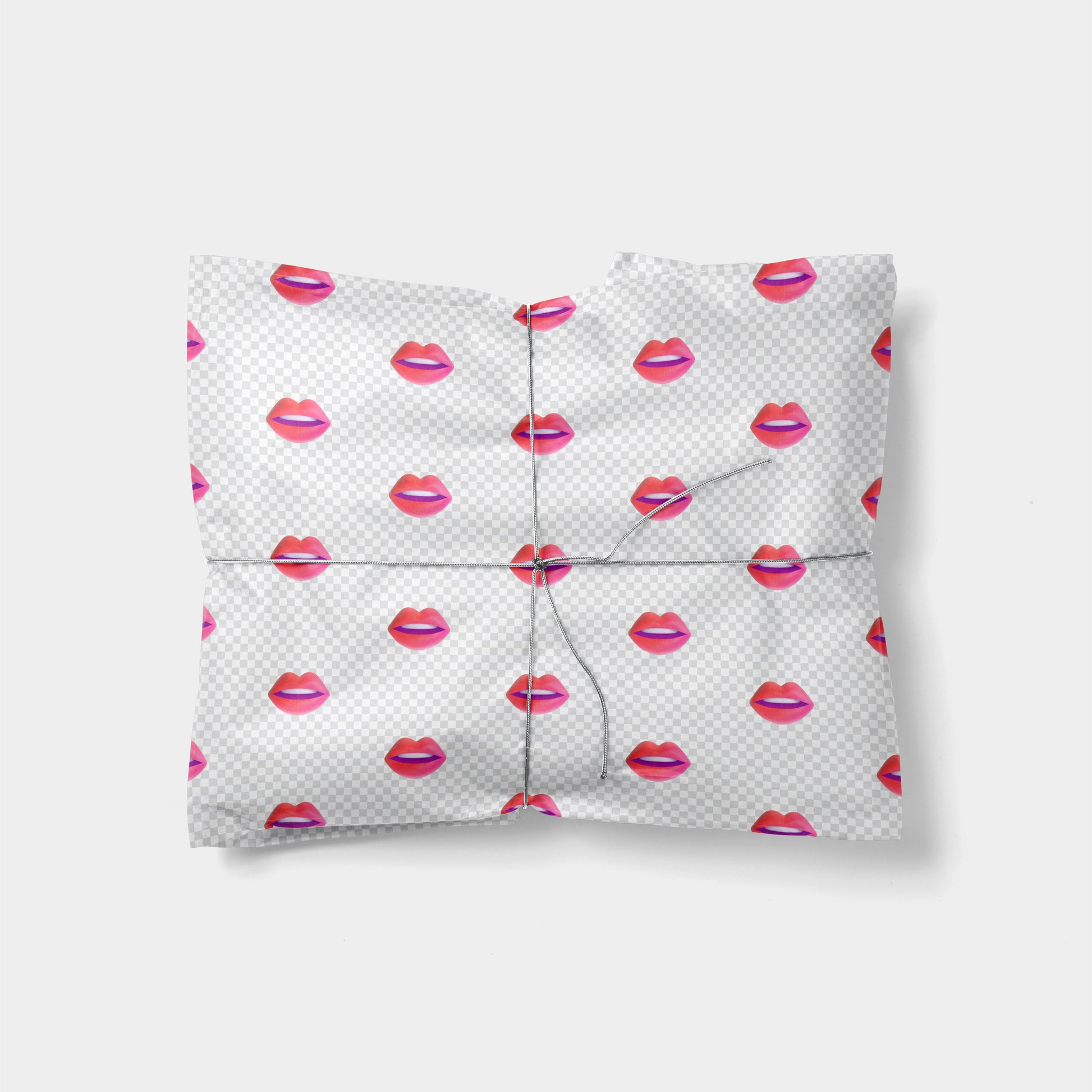 Lips Emoji Gift Wrap