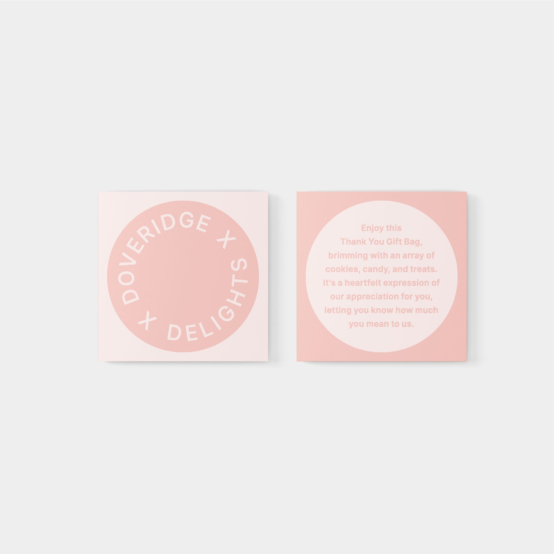 Macaroon Square Geo Business Card III