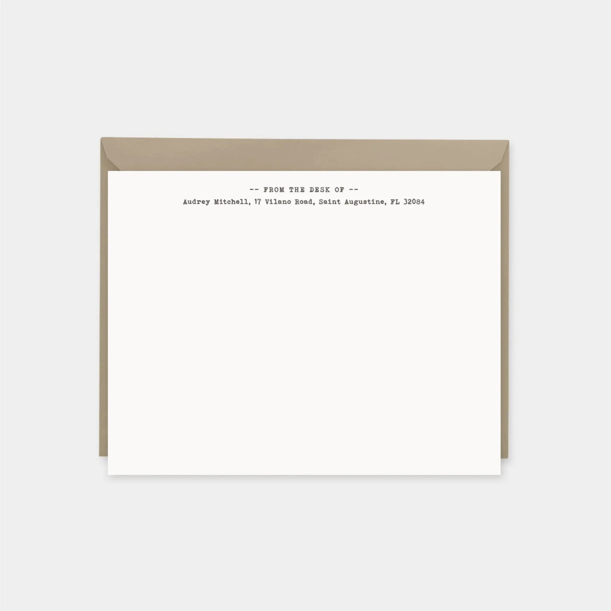 Malachite Green Luxe Note Cards