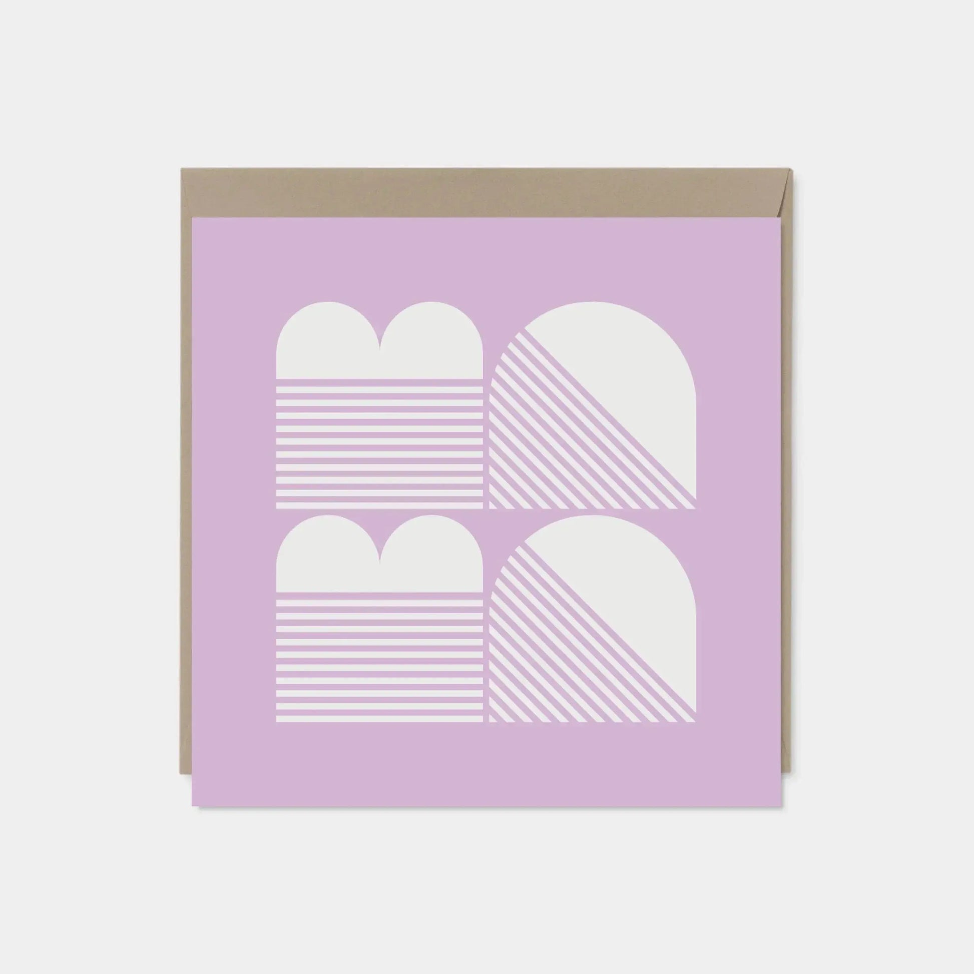 "MAMA" Square Baby Announcement Card