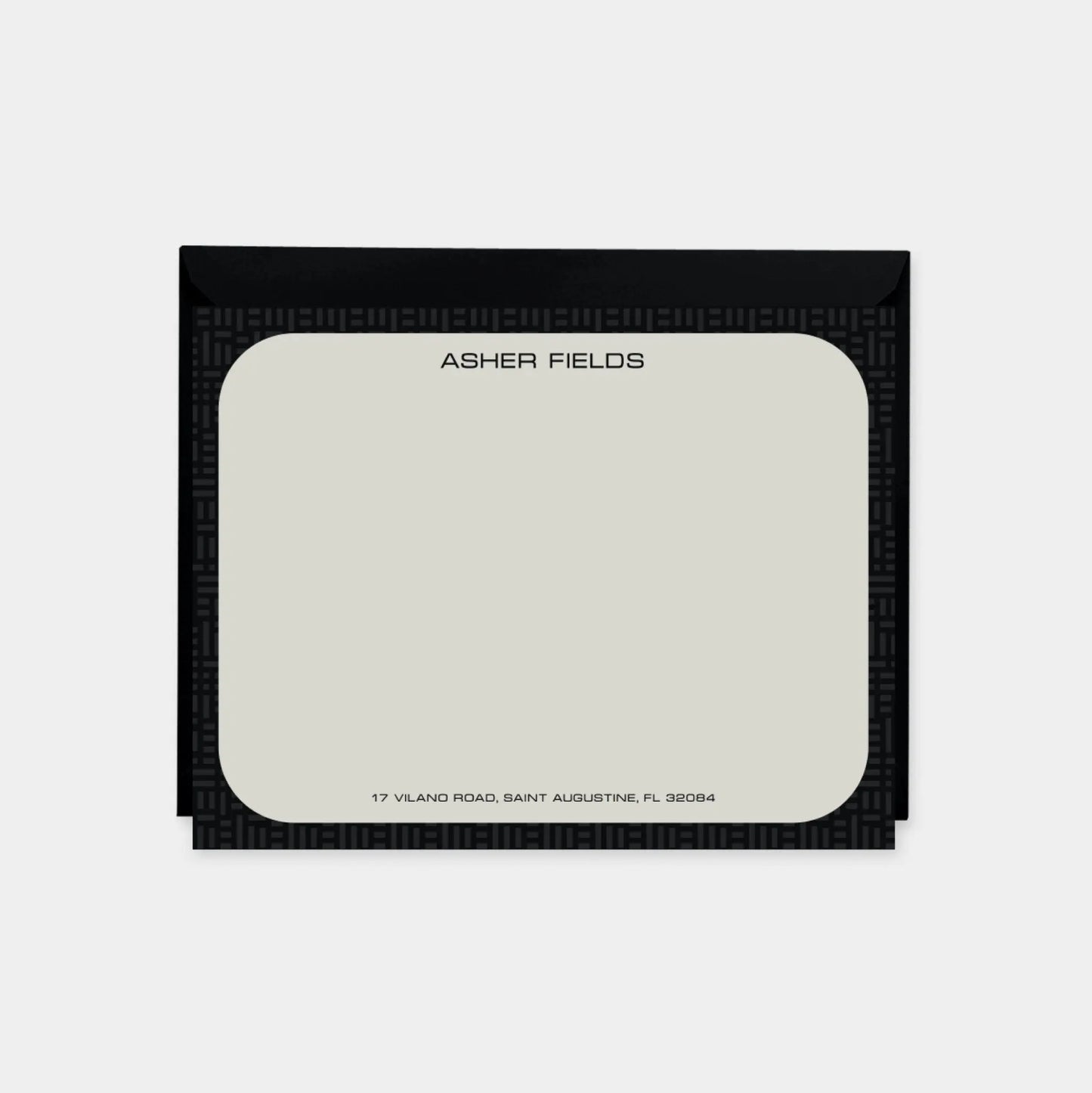 Micro Geo Note Cards V