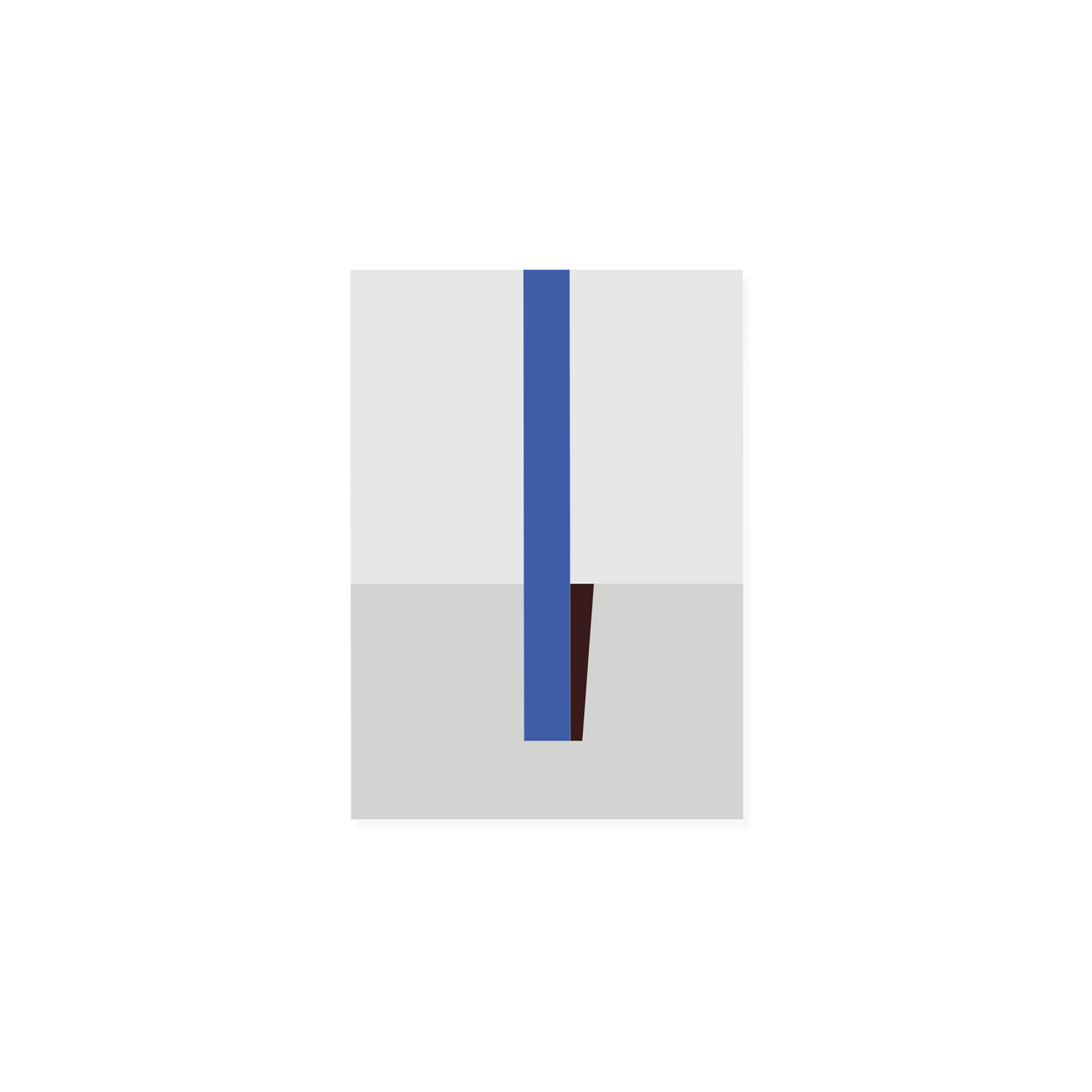 Geo Modern Blue & Red Fine Art Print Bundle