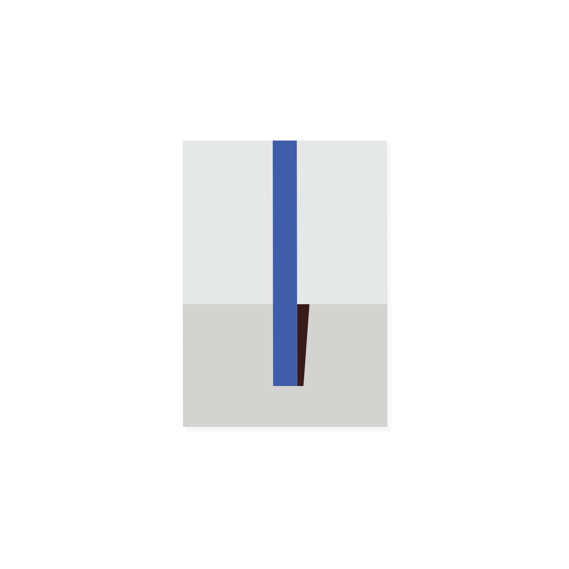 Geo Modern Blue & Red Fine Art Print Bundle