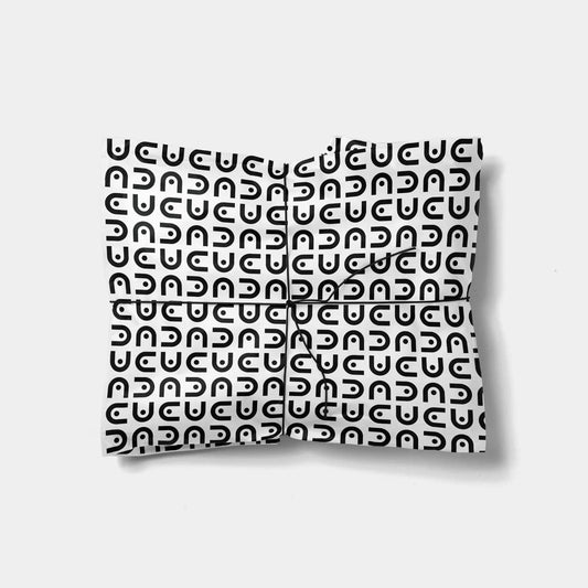 Minimal Arch Dot Gift Wrap