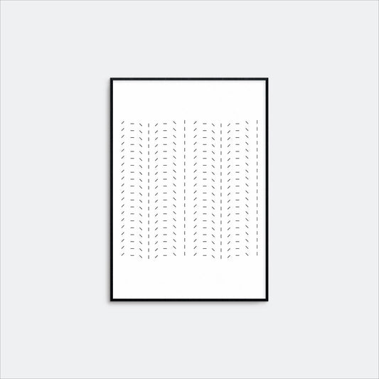 Minimal Art Print XIII