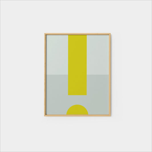 MinMod Colorful Geo Print, Fine Art