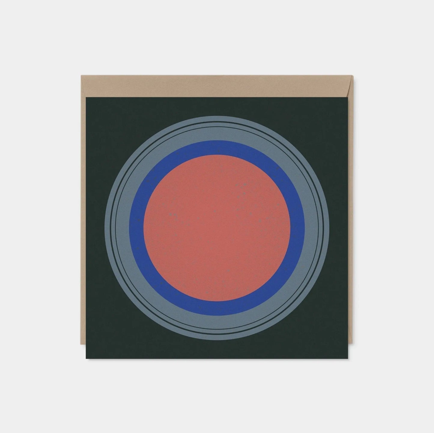 Modern Circle Square Art Card VI