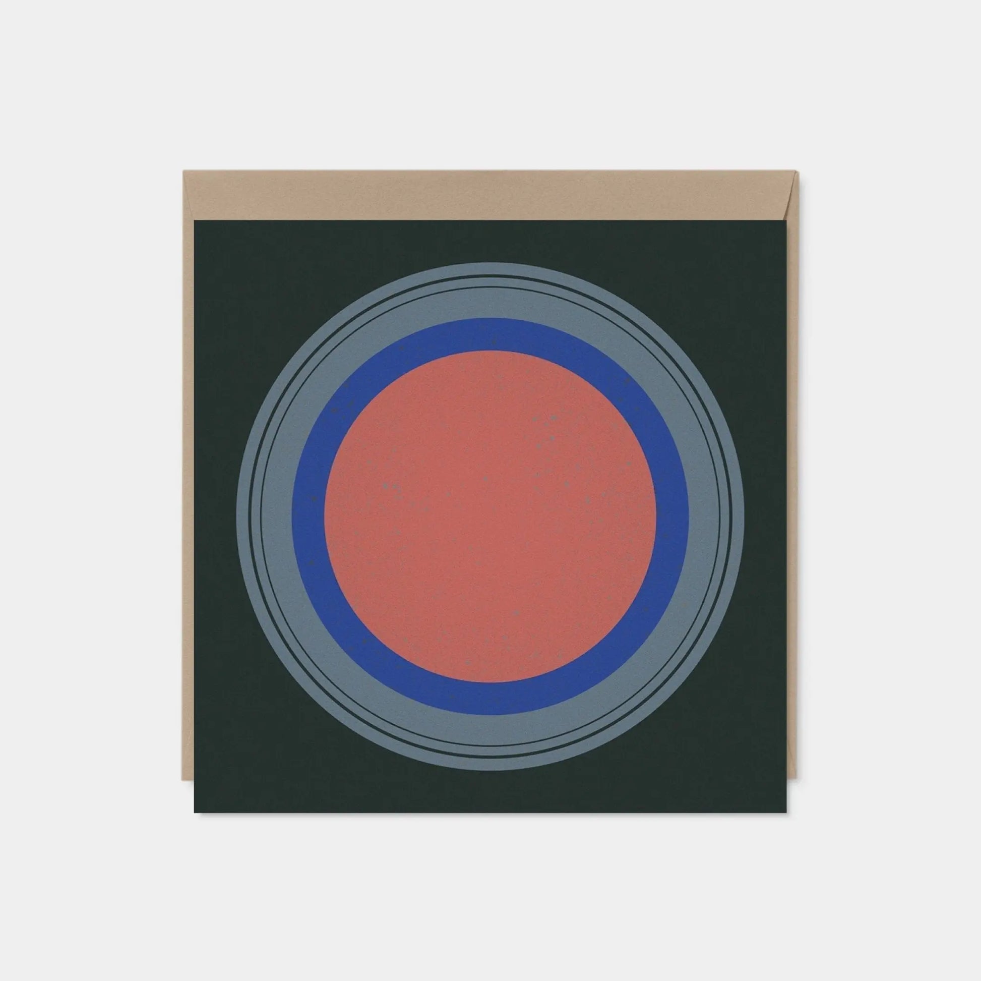 Modern Circle Square Art Card VI