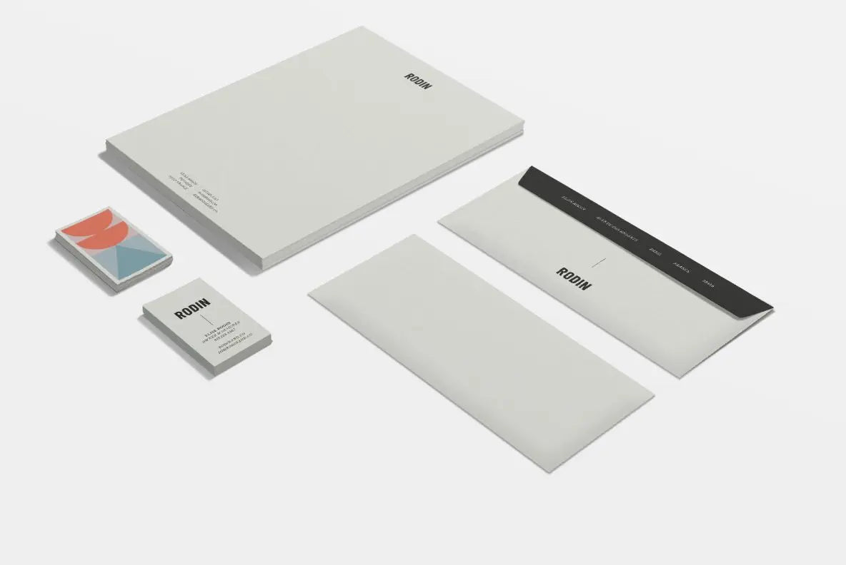 Modern Geo Stationery Set