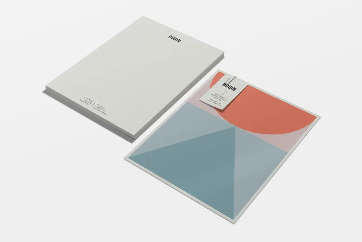 Modern Geo Stationery Set