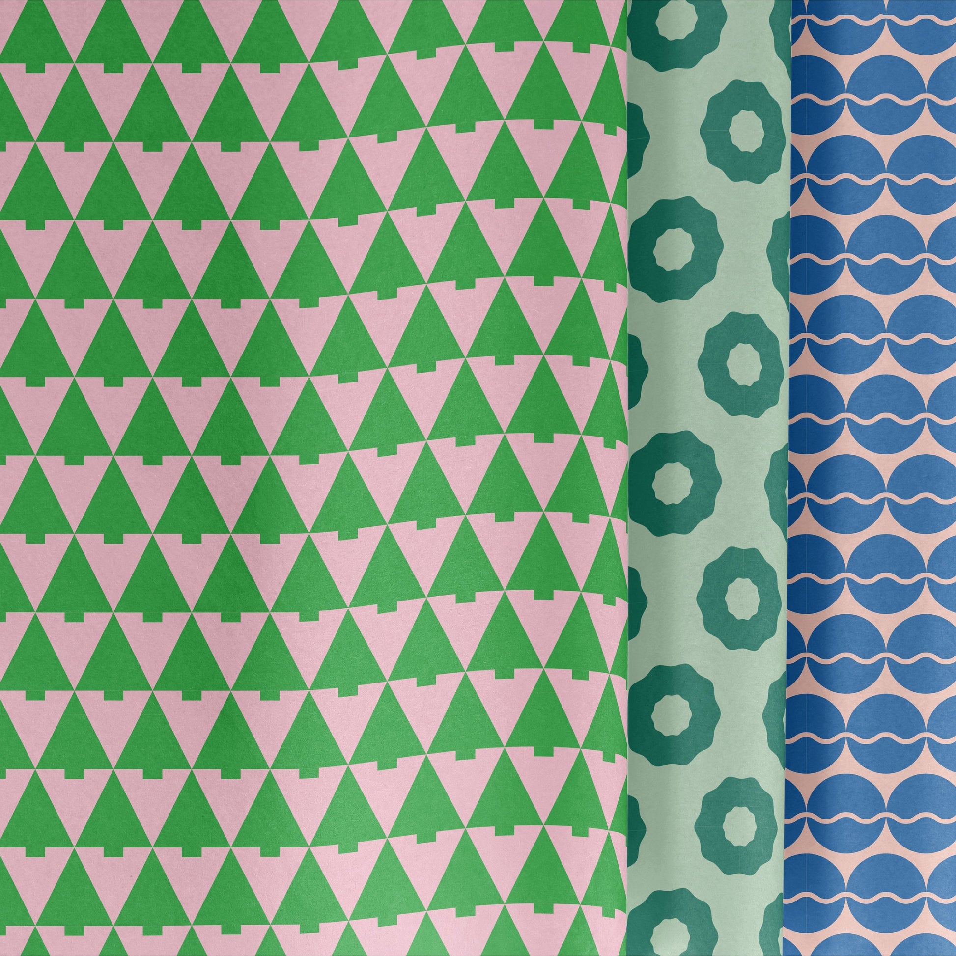 Modern Holiday Gift Wrap Collection