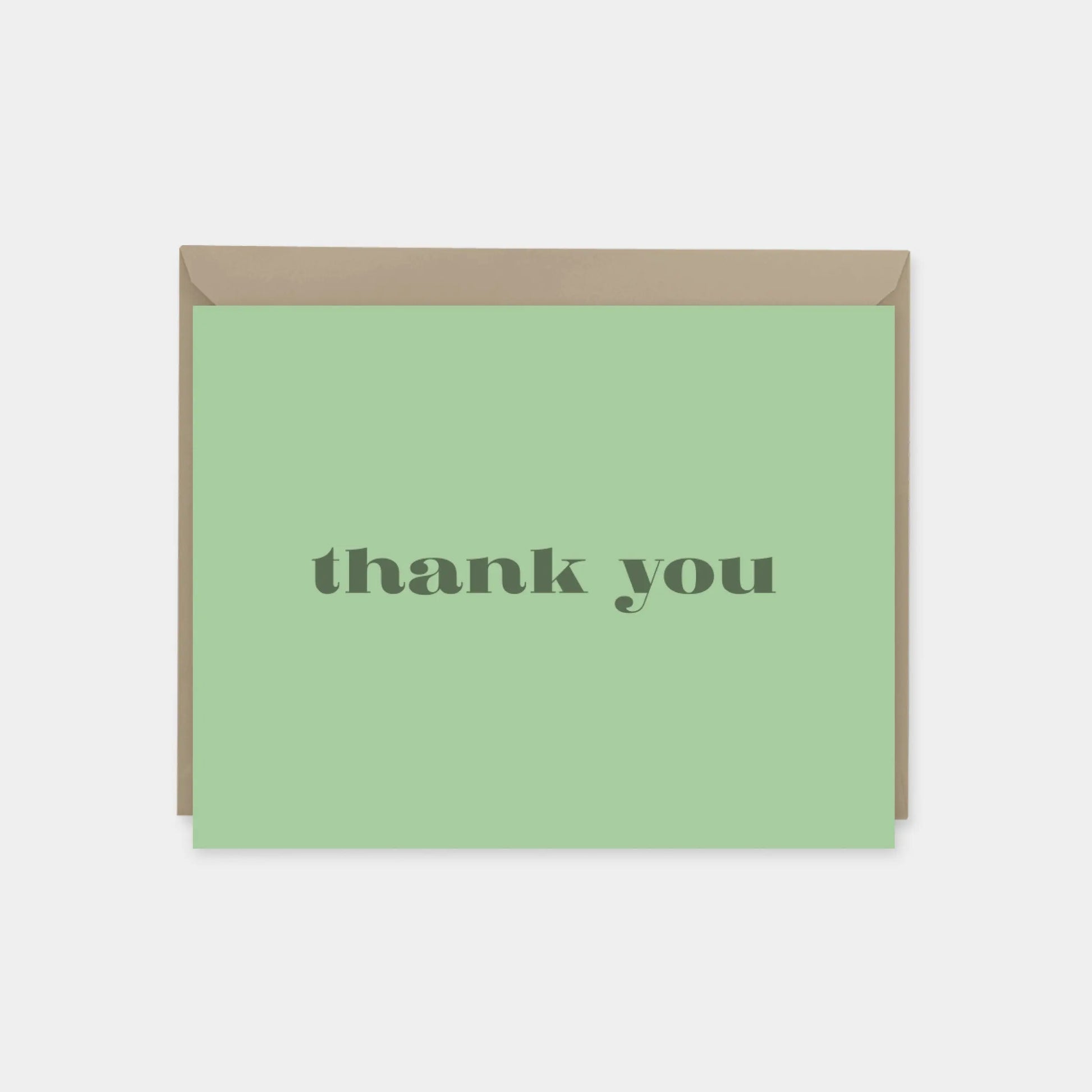 Modern Thank You Cards III