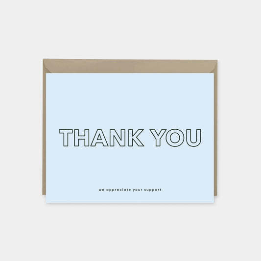 Modern Thank You Cards