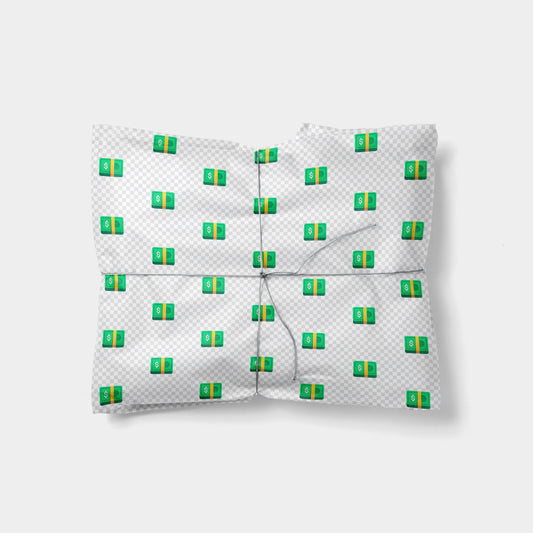 Money Emoji Gift Wrap