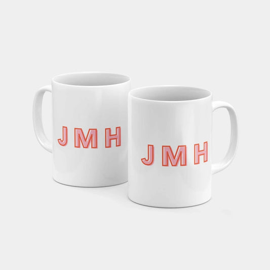 Monogram Initials 11oz Mug III