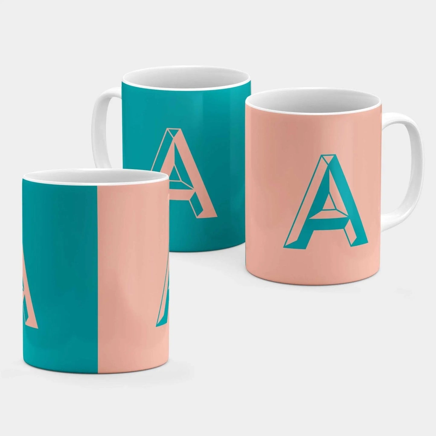 Monogram Letter 11oz Mug
