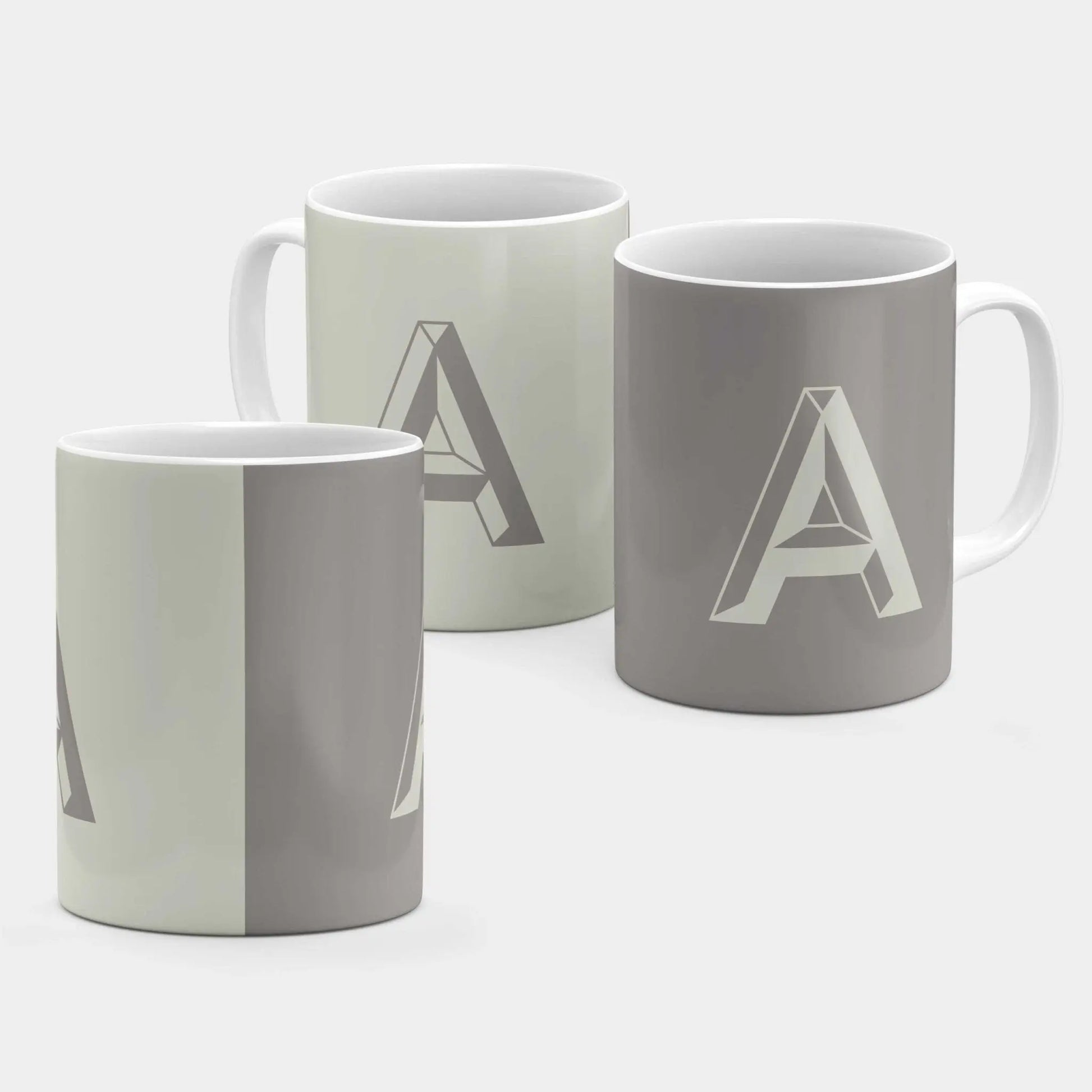 Monogram Letter 11oz Mug II
