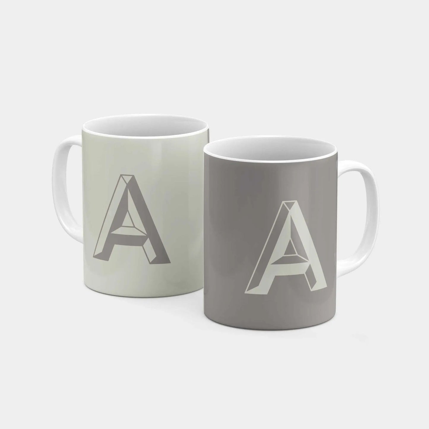 Monogram Letter 11oz Mug II