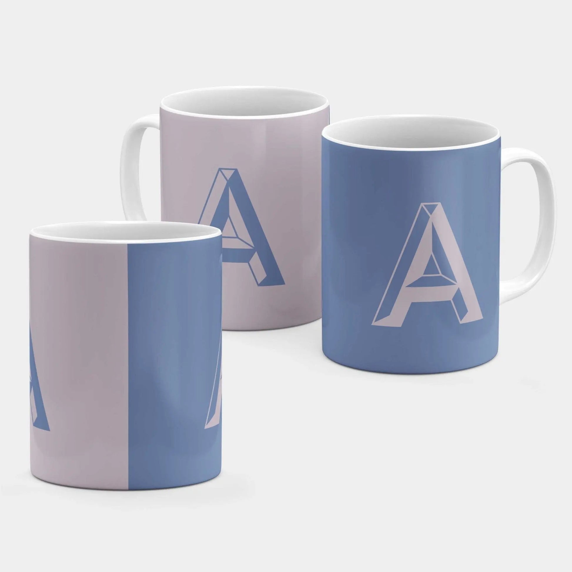 Monogram Letter 11oz Mug III