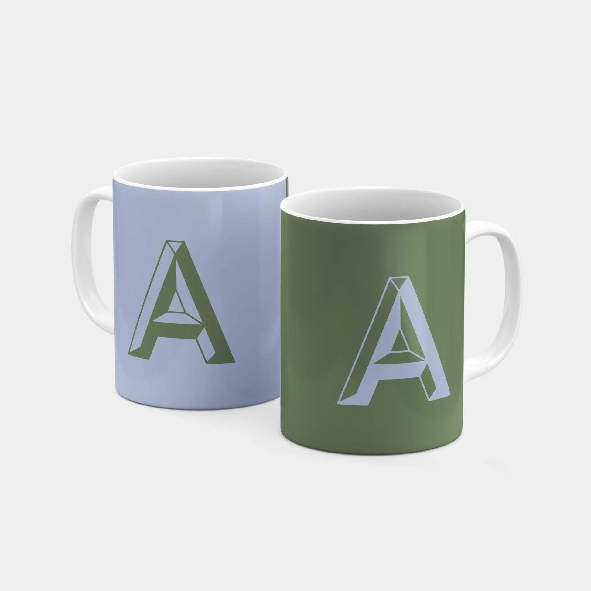 Monogram Letter 11oz Mug IV