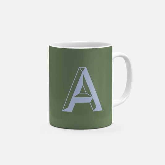 Monogram Letter 11oz Mug IV