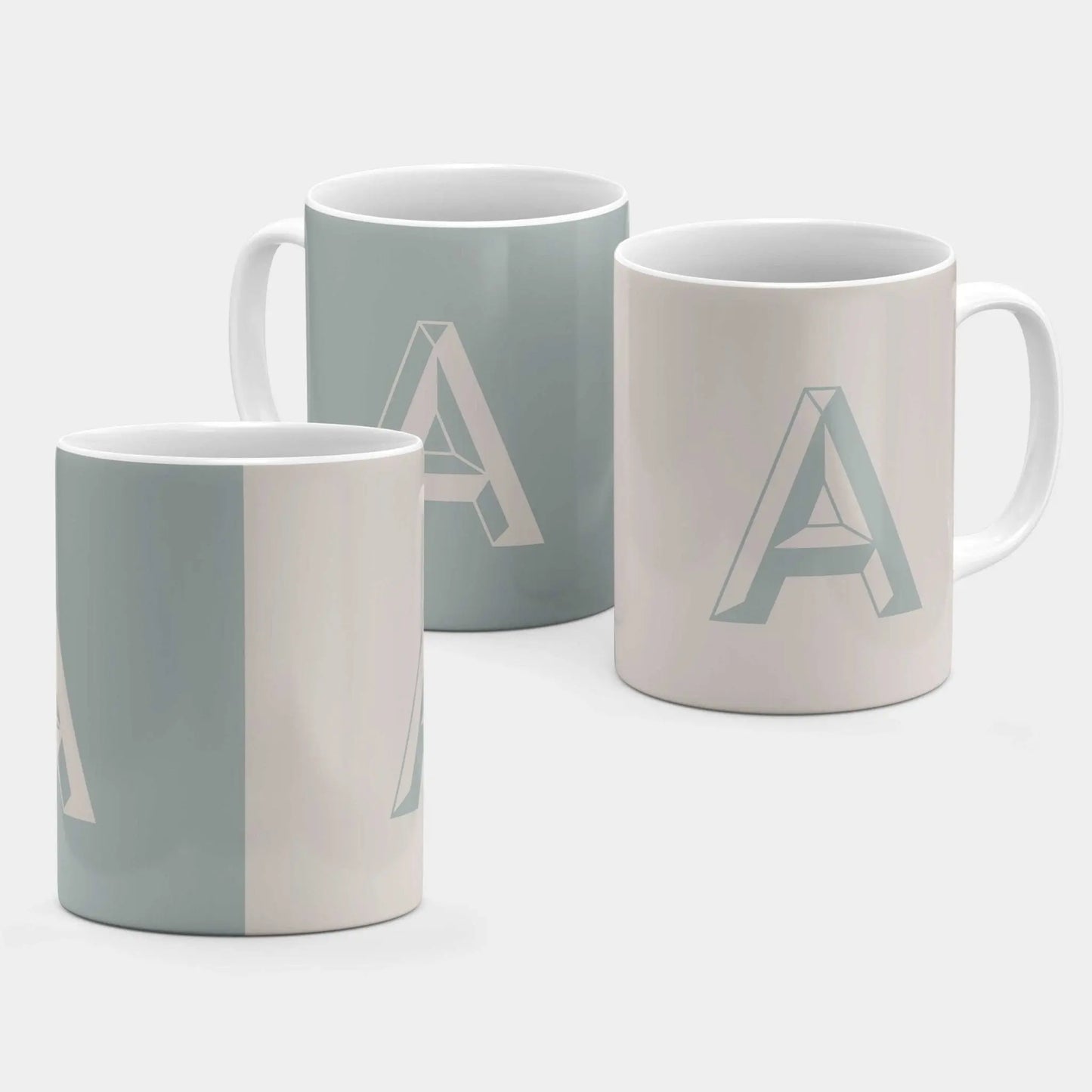 Monogram Letter 11oz Mug VII