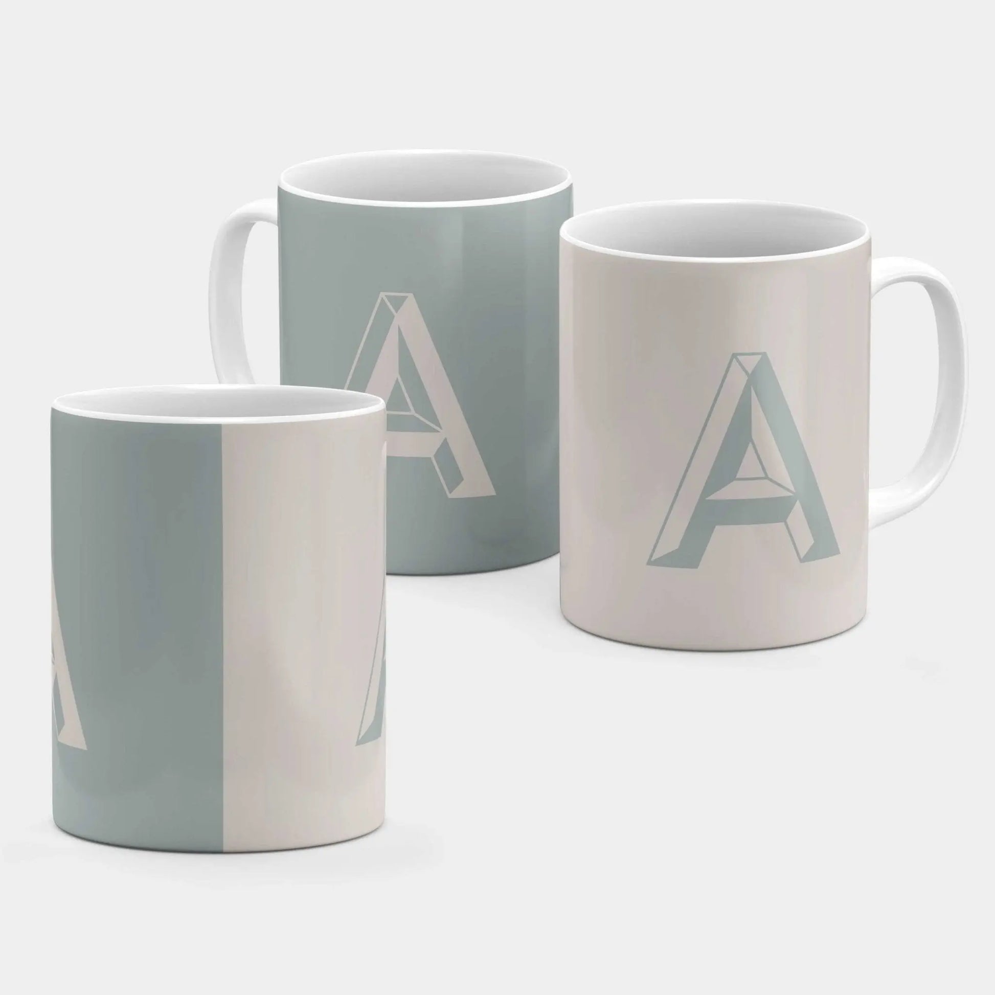 Monogram Letter 11oz Mug VII