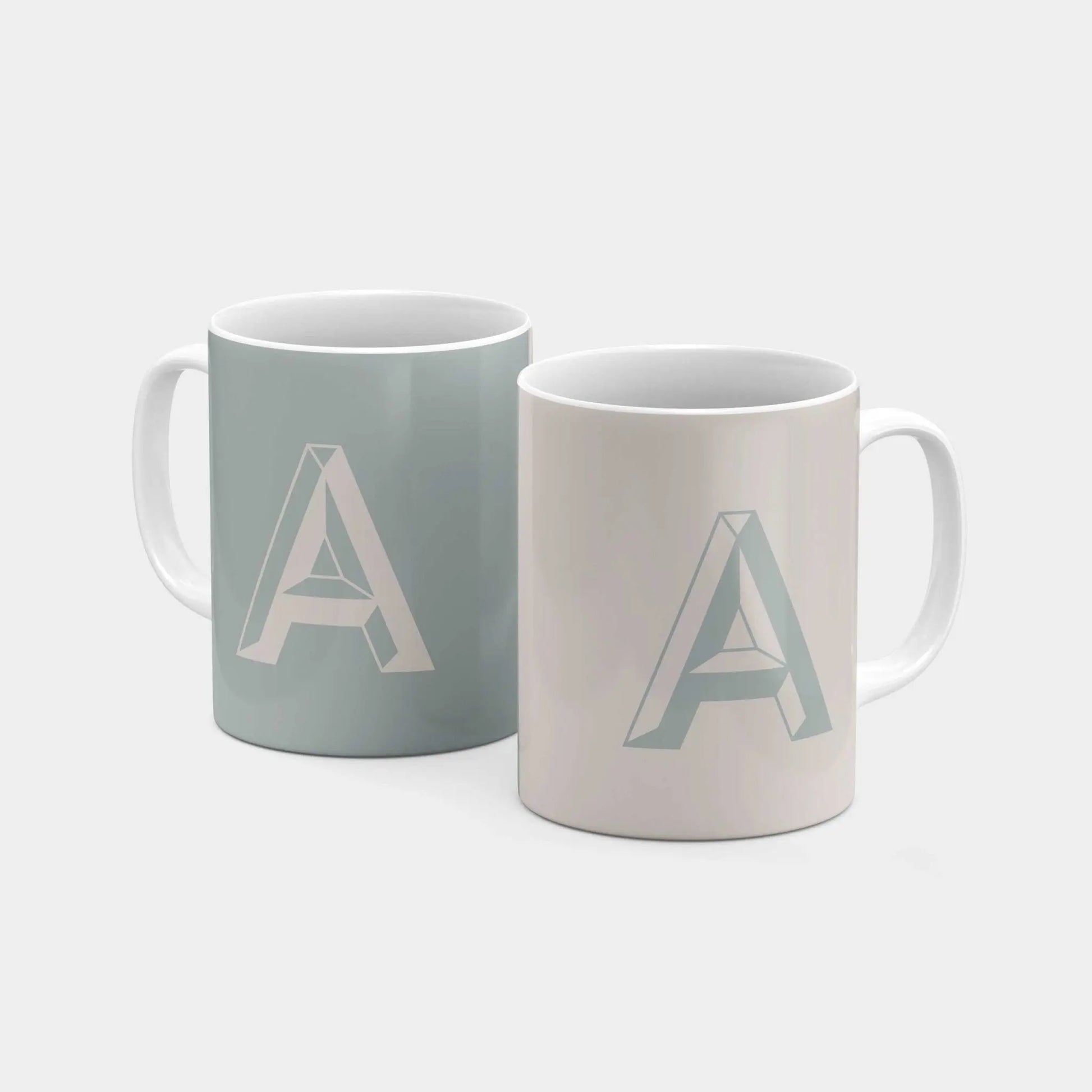Monogram Letter 11oz Mug VII