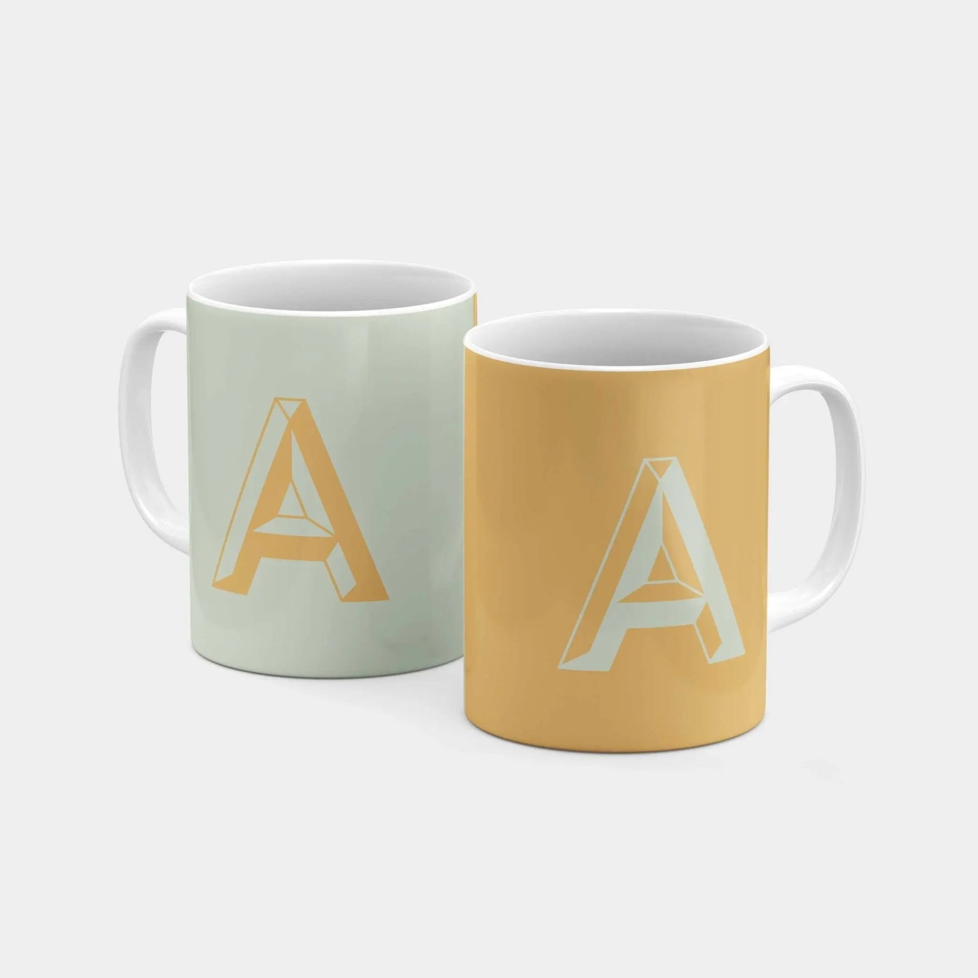 Monogram Letter 11oz Mug VIII