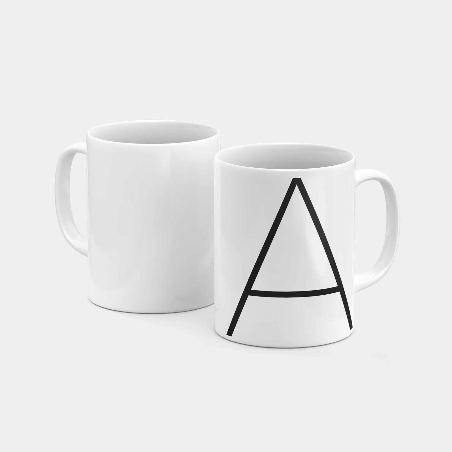 Monogram Letter 11oz Mug XXVIII
