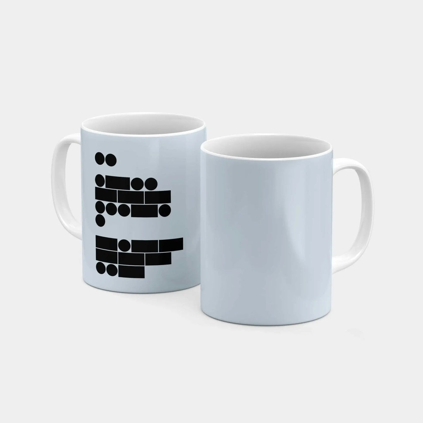 Morse Code I Love You 11 Oz Mug IX