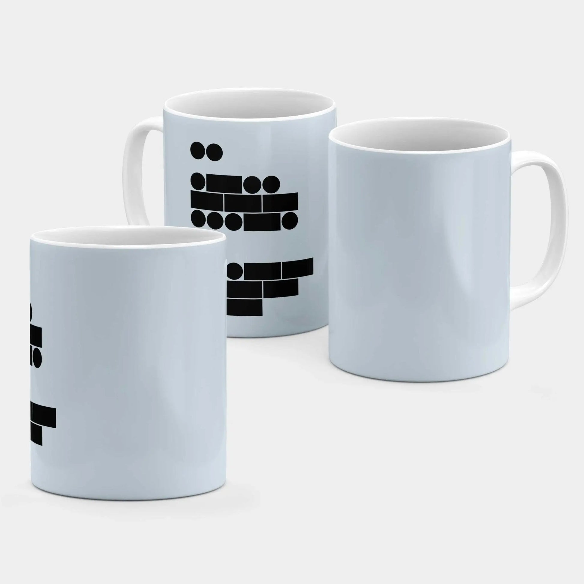Morse Code I Love You 11 Oz Mug IX