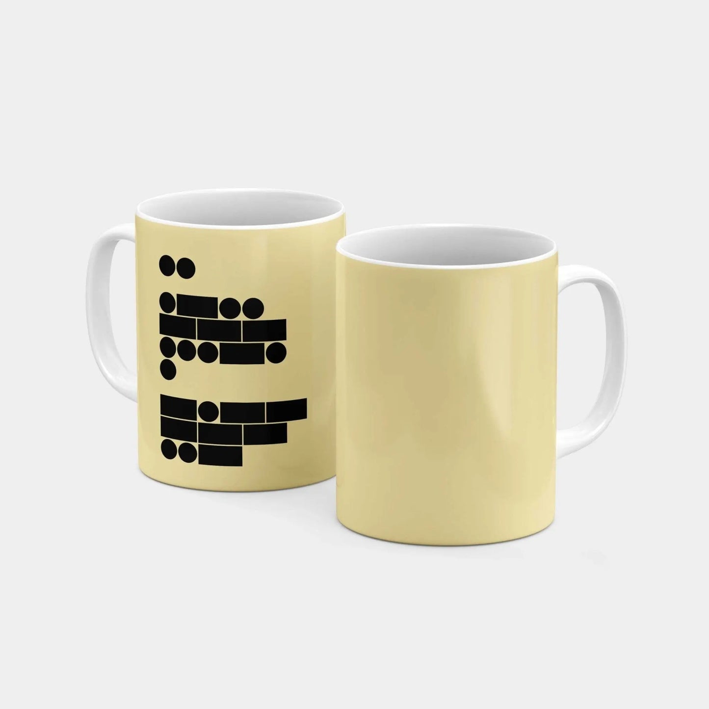 Morse Code I Love You 11 Oz Mug VI