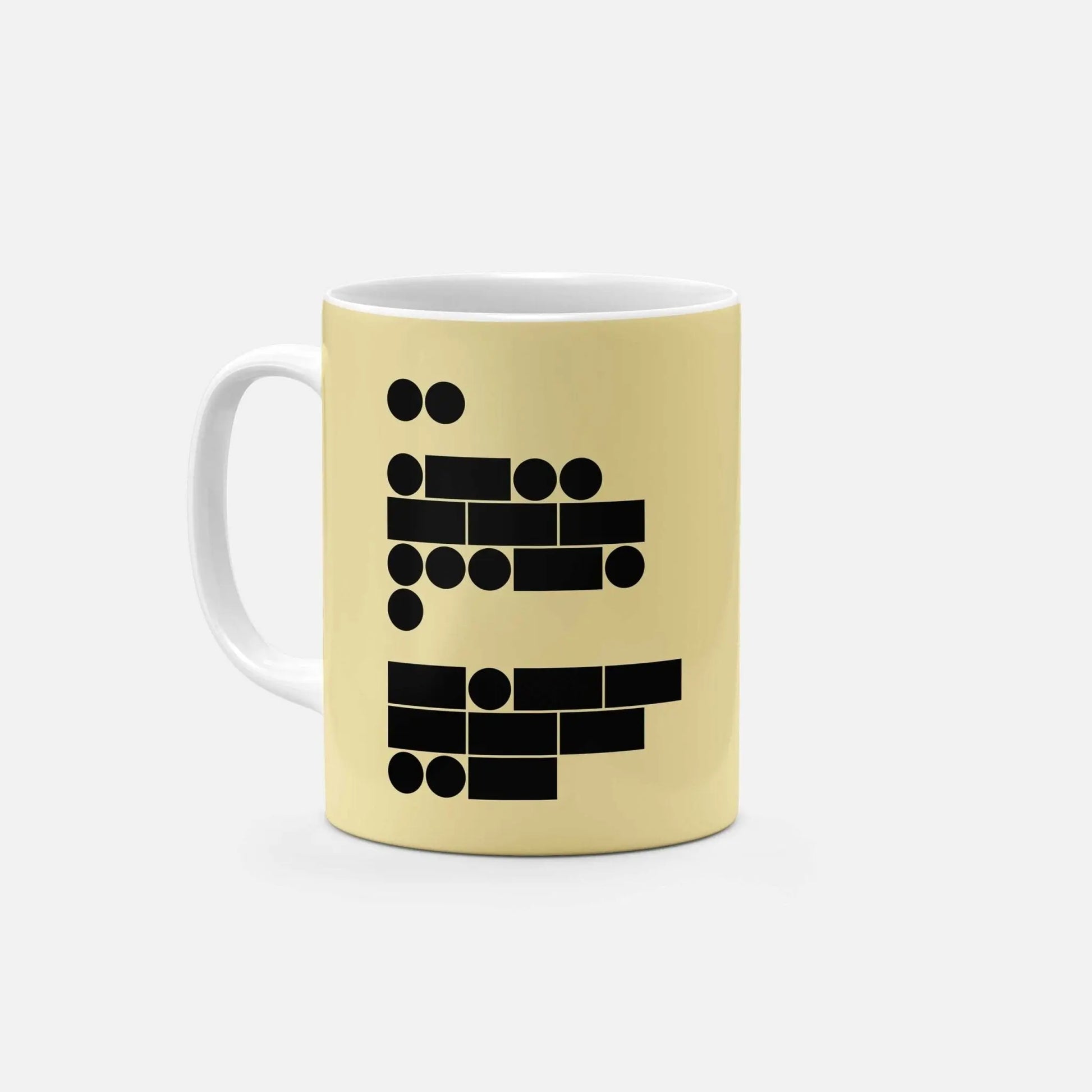 Morse Code I Love You 11 Oz Mug VI
