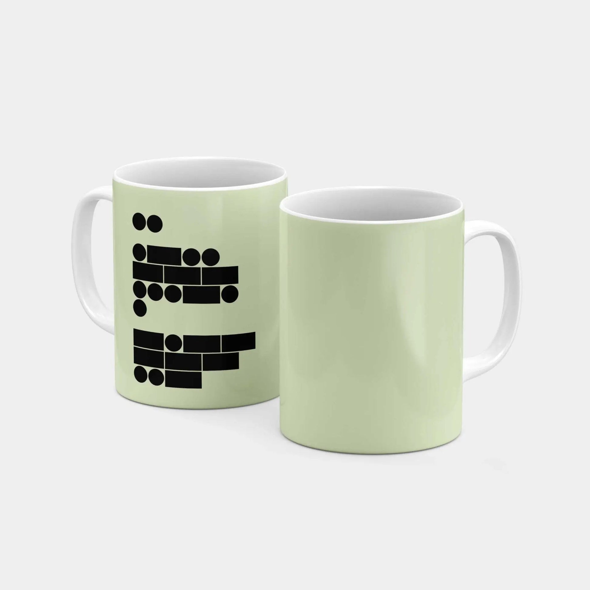 Morse Code I Love You 11 Oz Mug VII