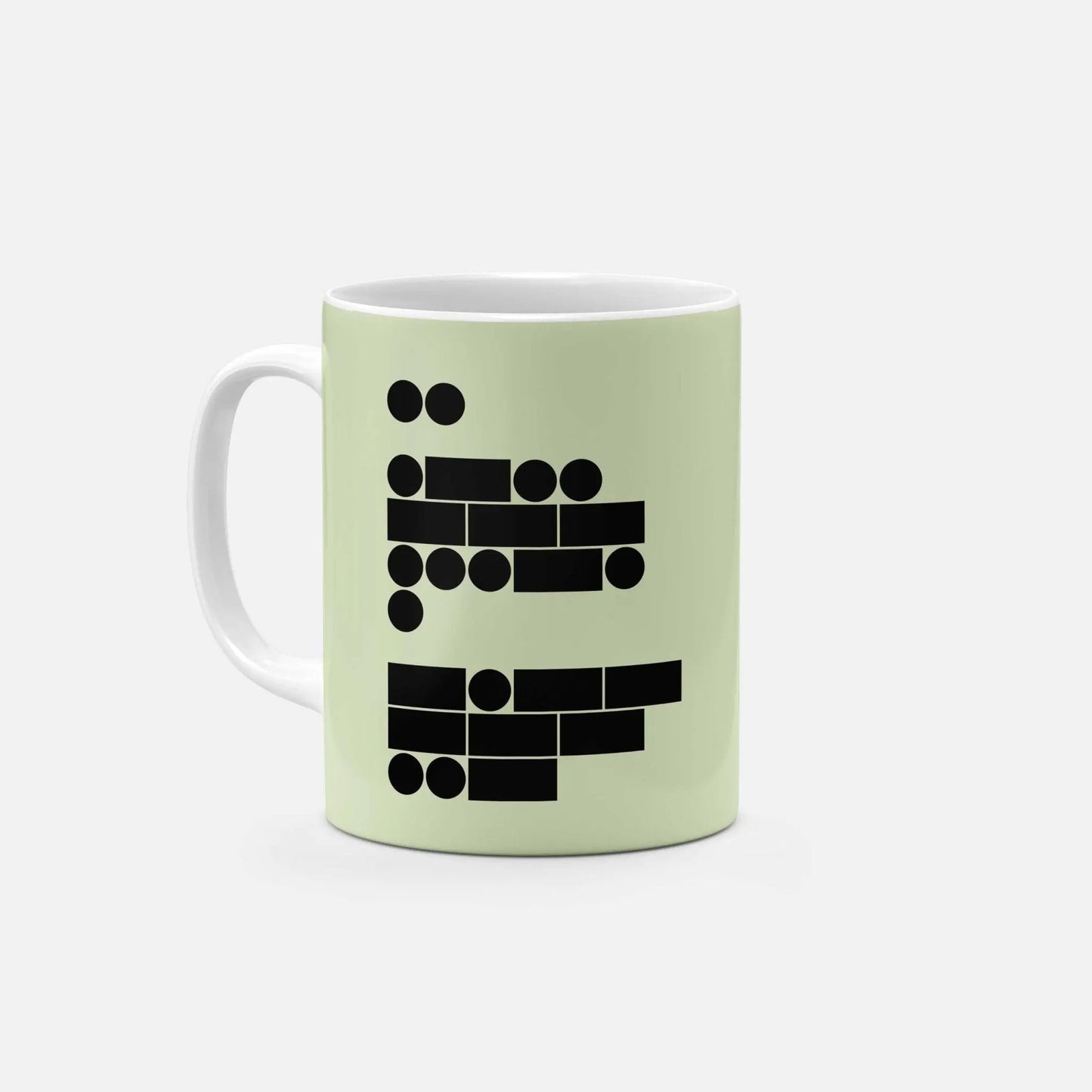 Morse Code I Love You 11 Oz Mug VII